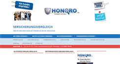 Desktop Screenshot of honoro.de